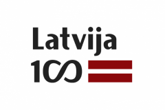 Latvija 100 logo