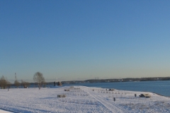 Salaspils Daugavas pludmale ziemā II
