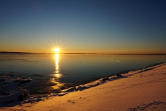Salaspils Daugavas pludmale ziemā I