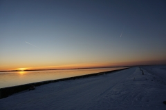 Salaspils dambis ziemā