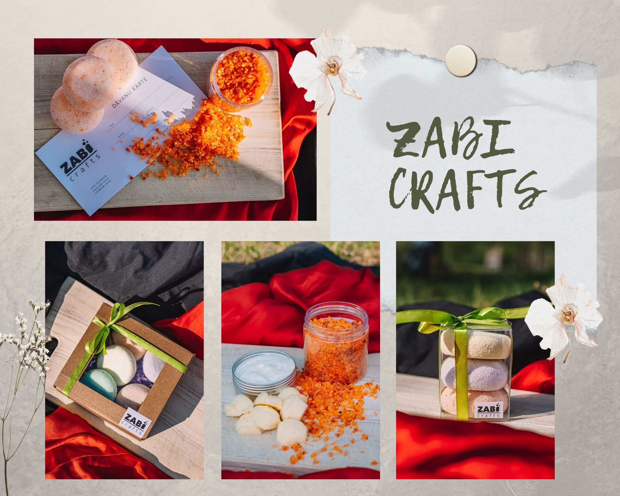 Zabi crafts kolāža